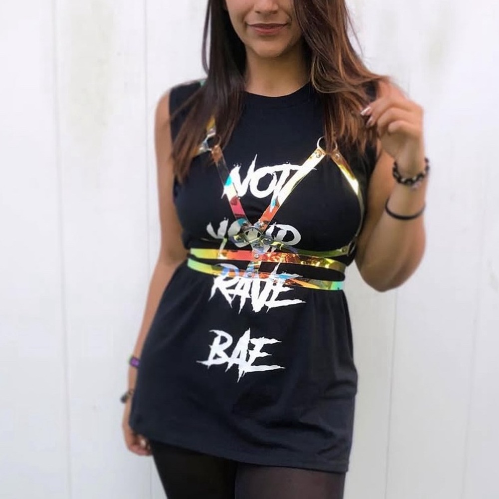Not Your Rave Bae Tshirt/Dress